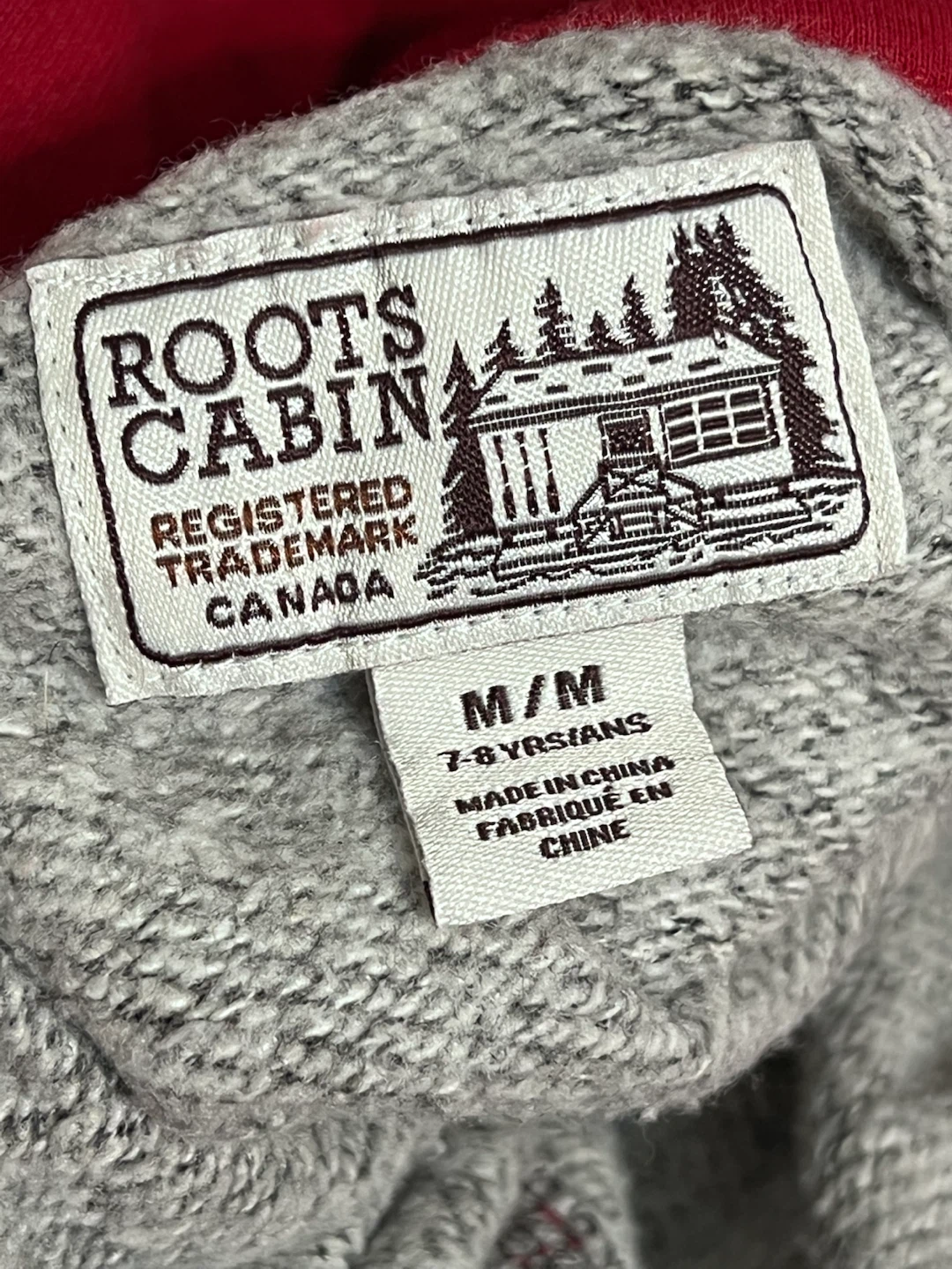 Roots Cabin Hoodie Girls Size 7–8Y – Like New Mint Condition 🍁 - photo 4