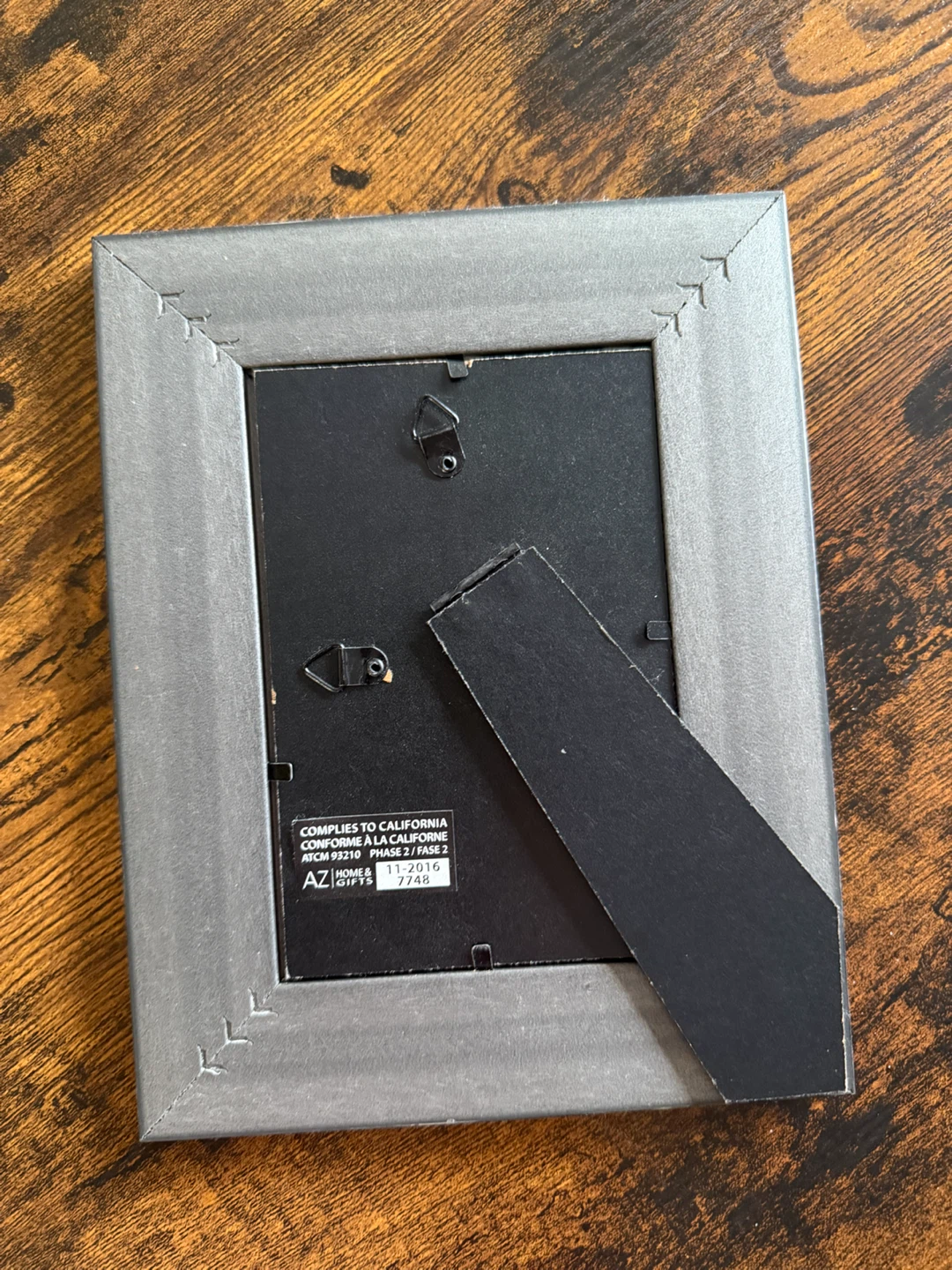 Distressed Grey Photo Frame - photo 2