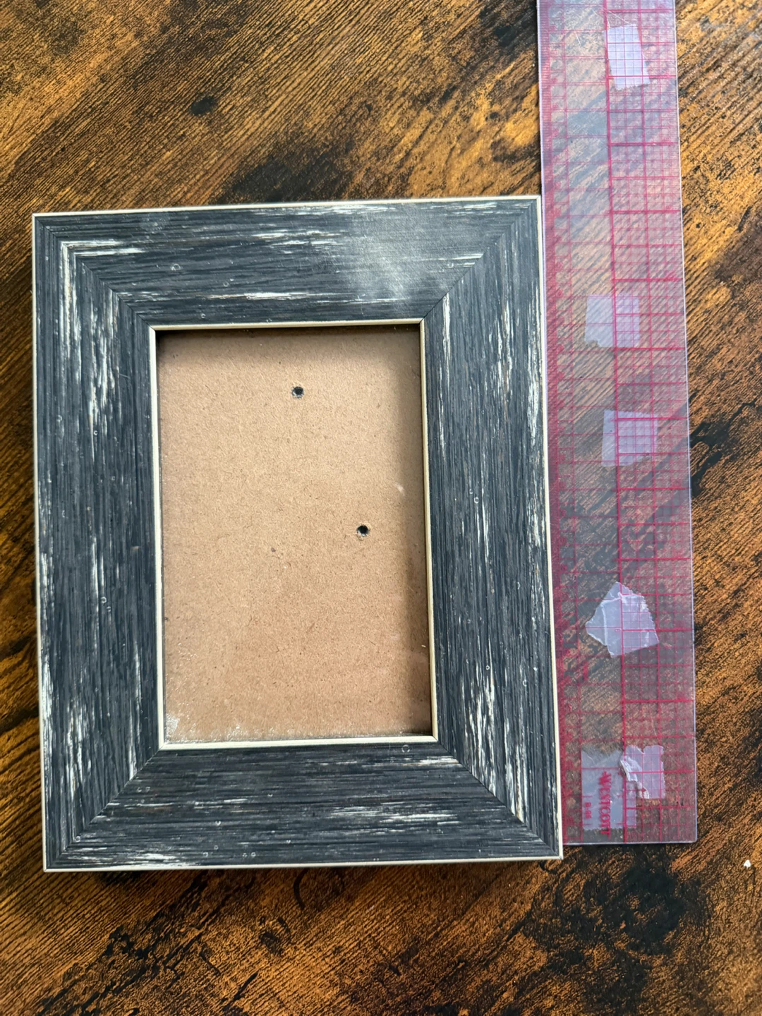 Distressed Grey Photo Frame - photo 3