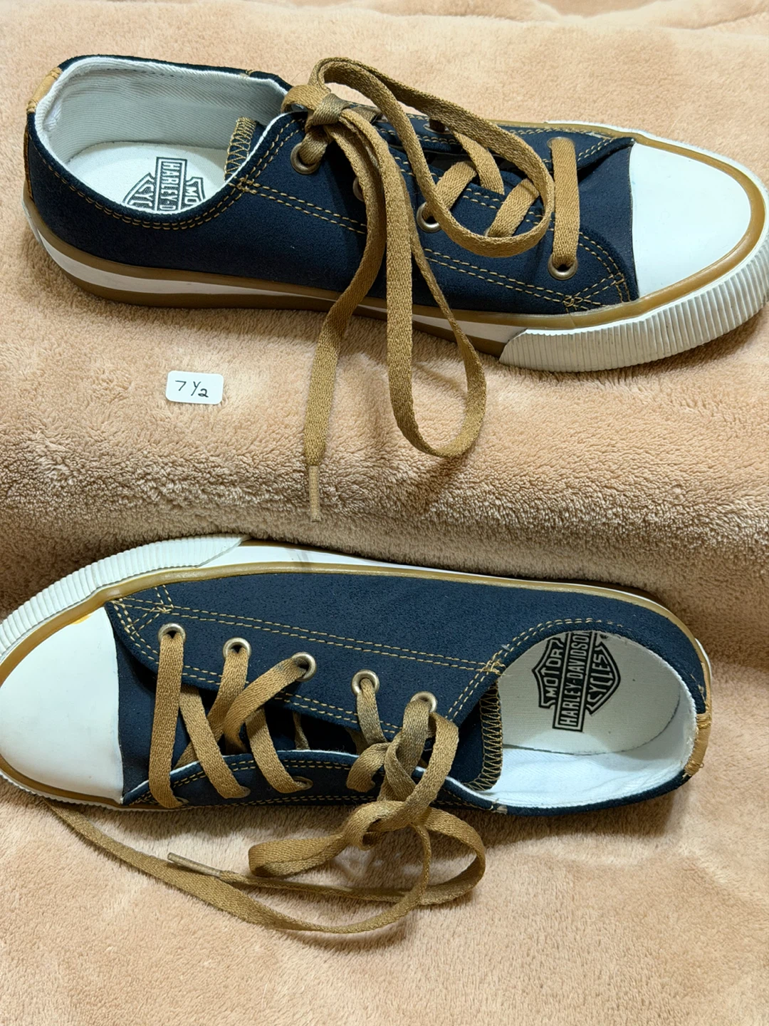 Harley-Davidson Navy Blue Sneakers