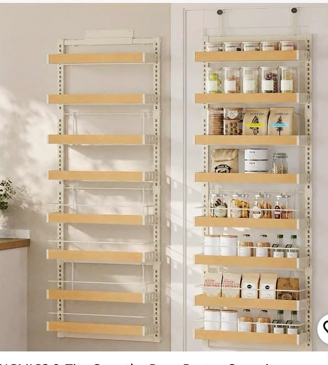 Over-the-Door Pantry Organizer Shelves