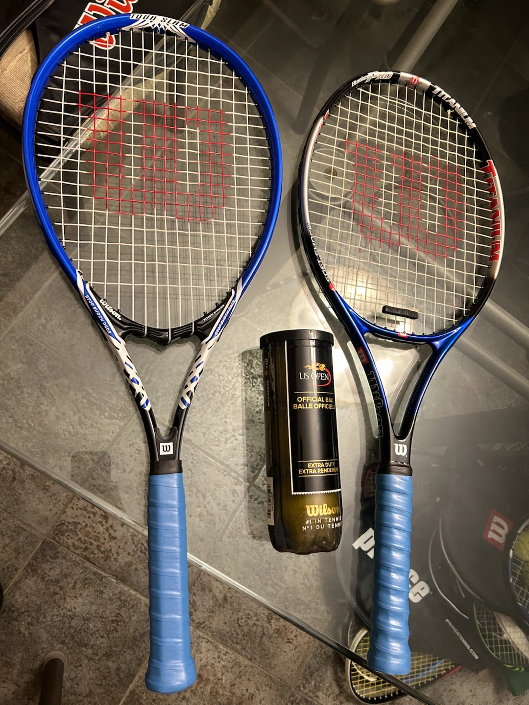 Wilson Titanium Pro & Tour Slam Tennis Rackets - photo 3