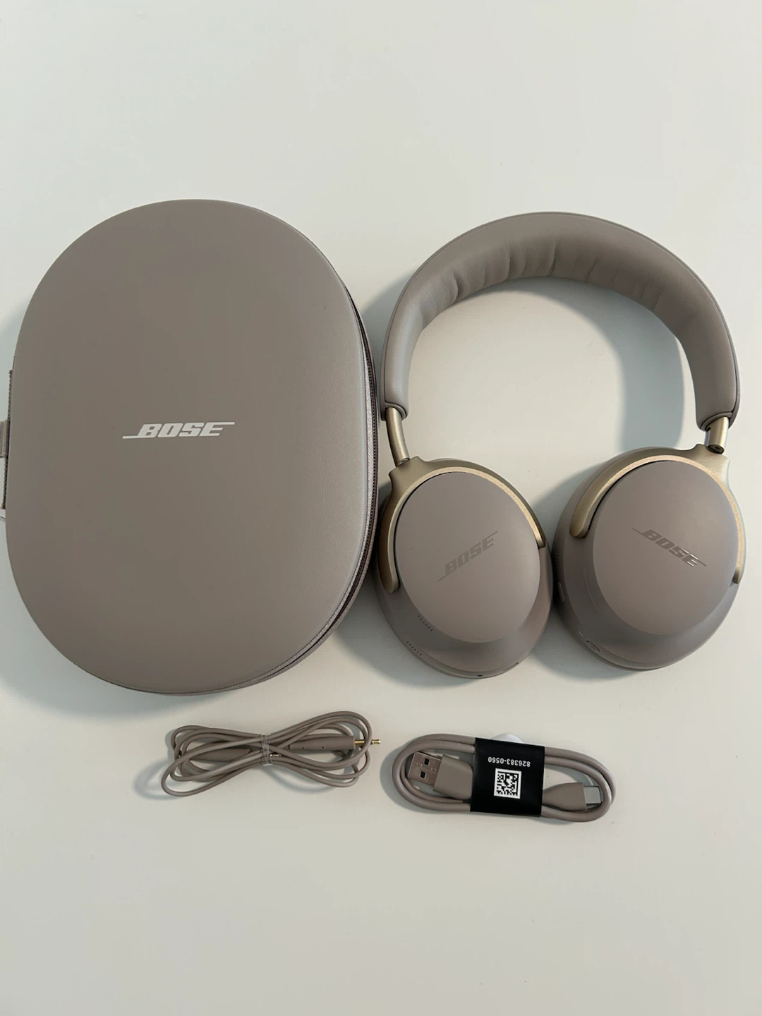 Bose QuietComfort Ultra Noise Cancelling Headphones -Sandstone