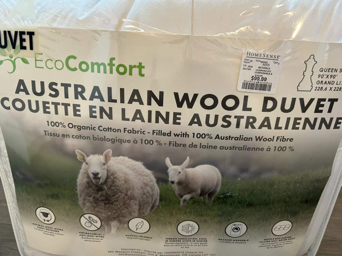 Brand New Australian Wool Queen Duvet - photo 4