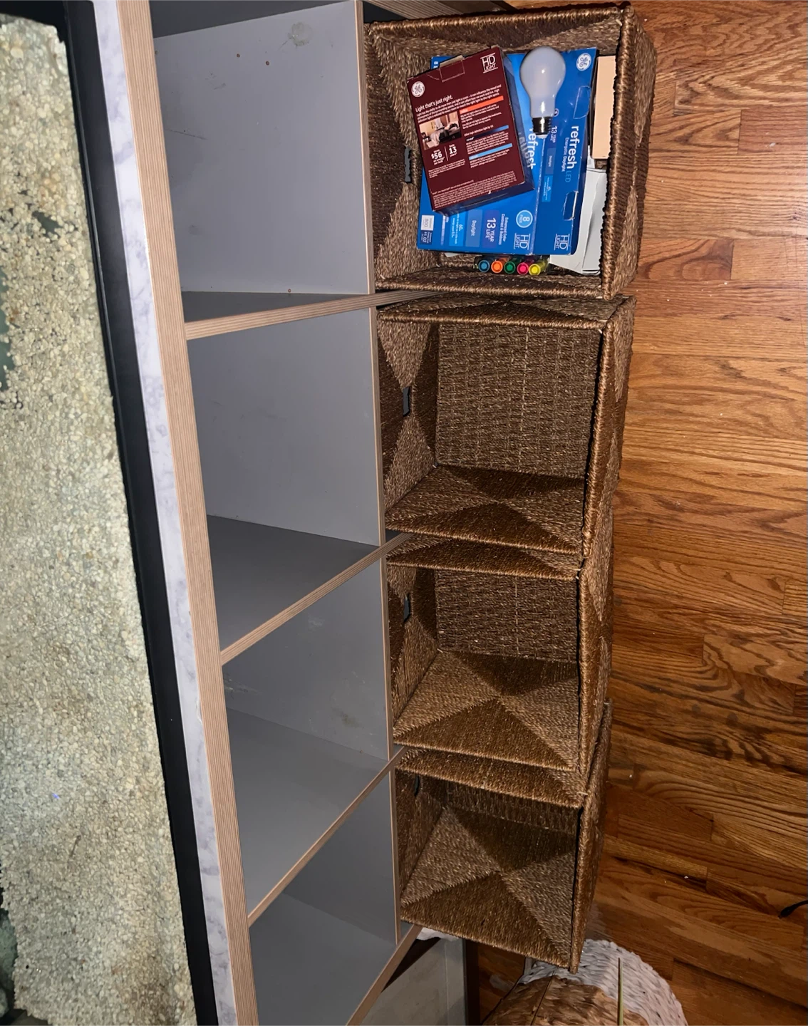 Kallax Shelving Unit with Baskets - photo 5