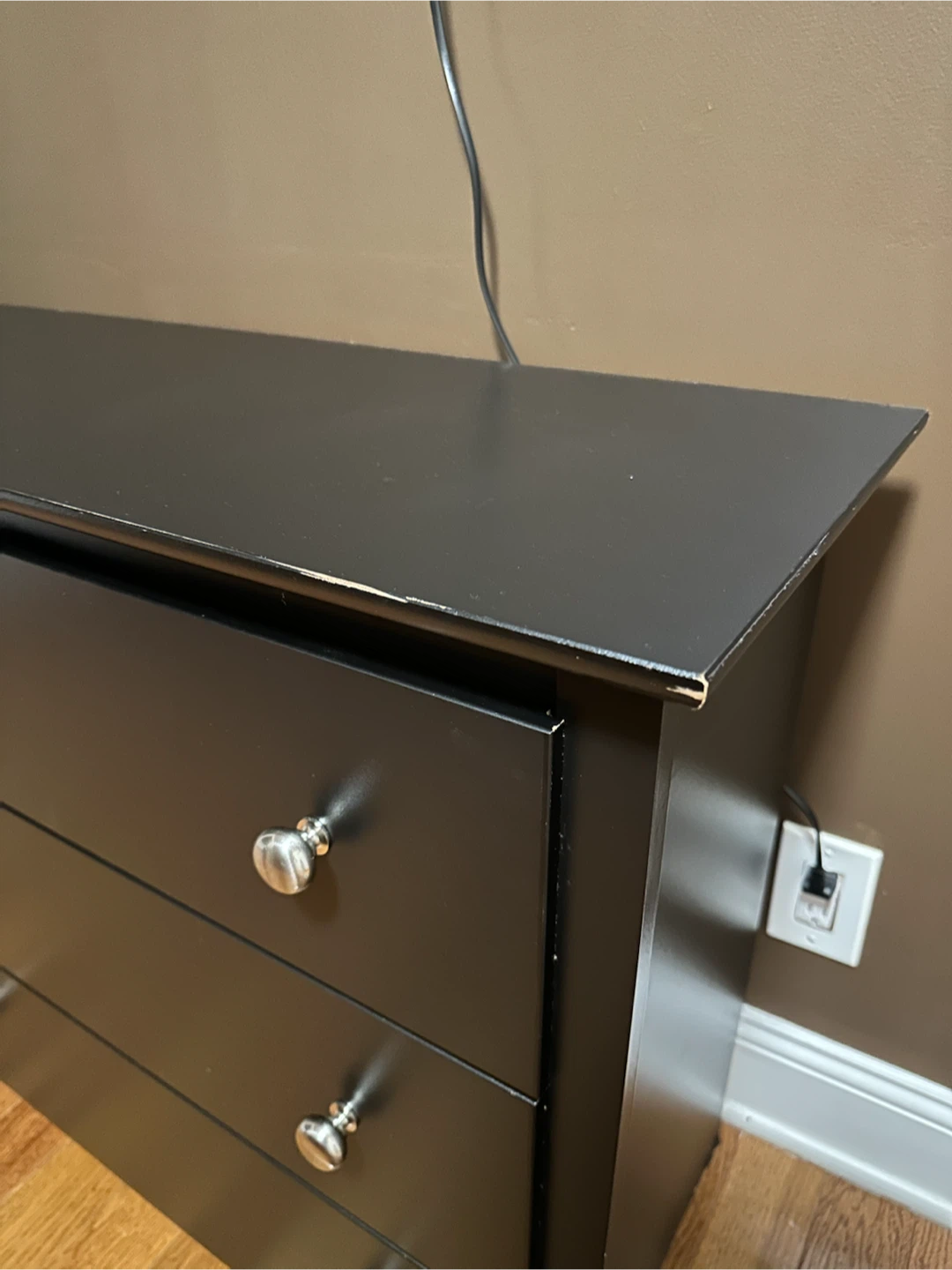 Black 6-Drawer Dresser - photo 5