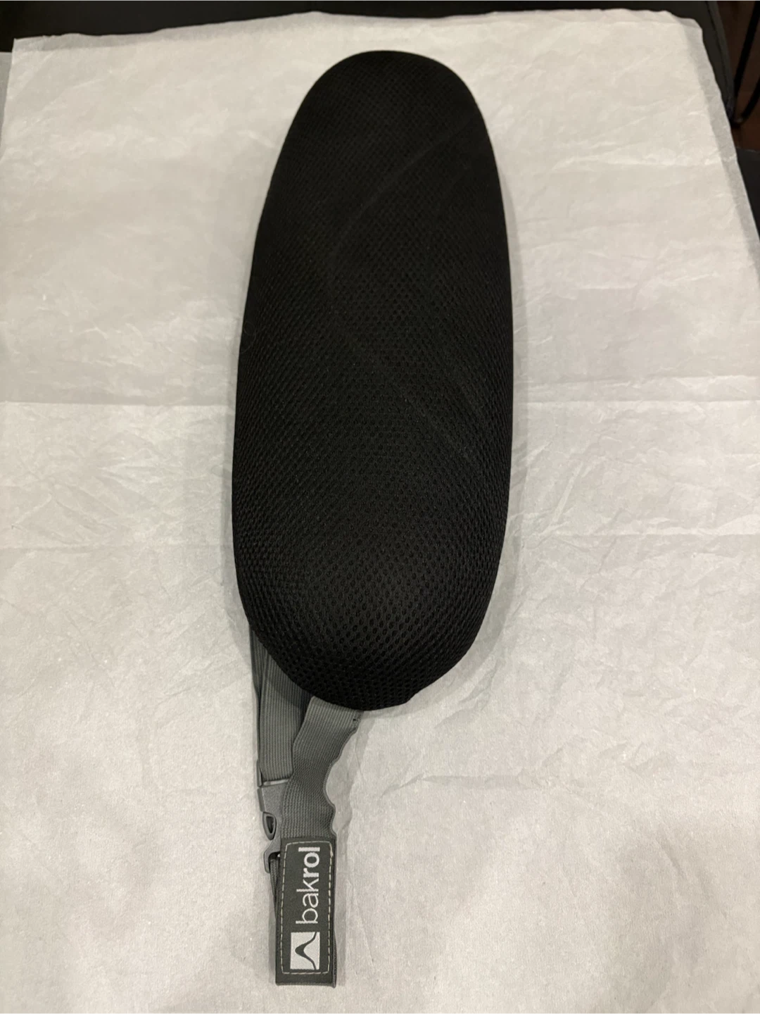 Bakrol Black Lumbar Support Pillow