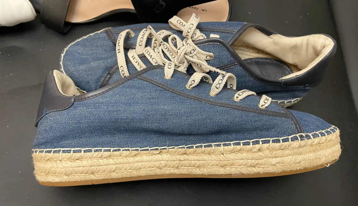 Gently used women’s Size 11 Coach Espradilles - photo 4