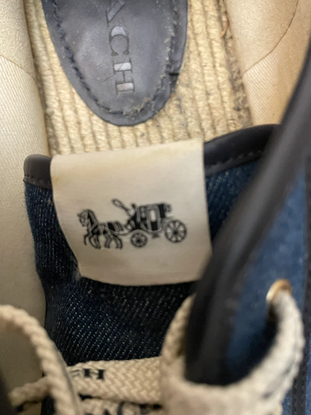 Gently used women’s Size 11 Coach Espradilles - photo 5