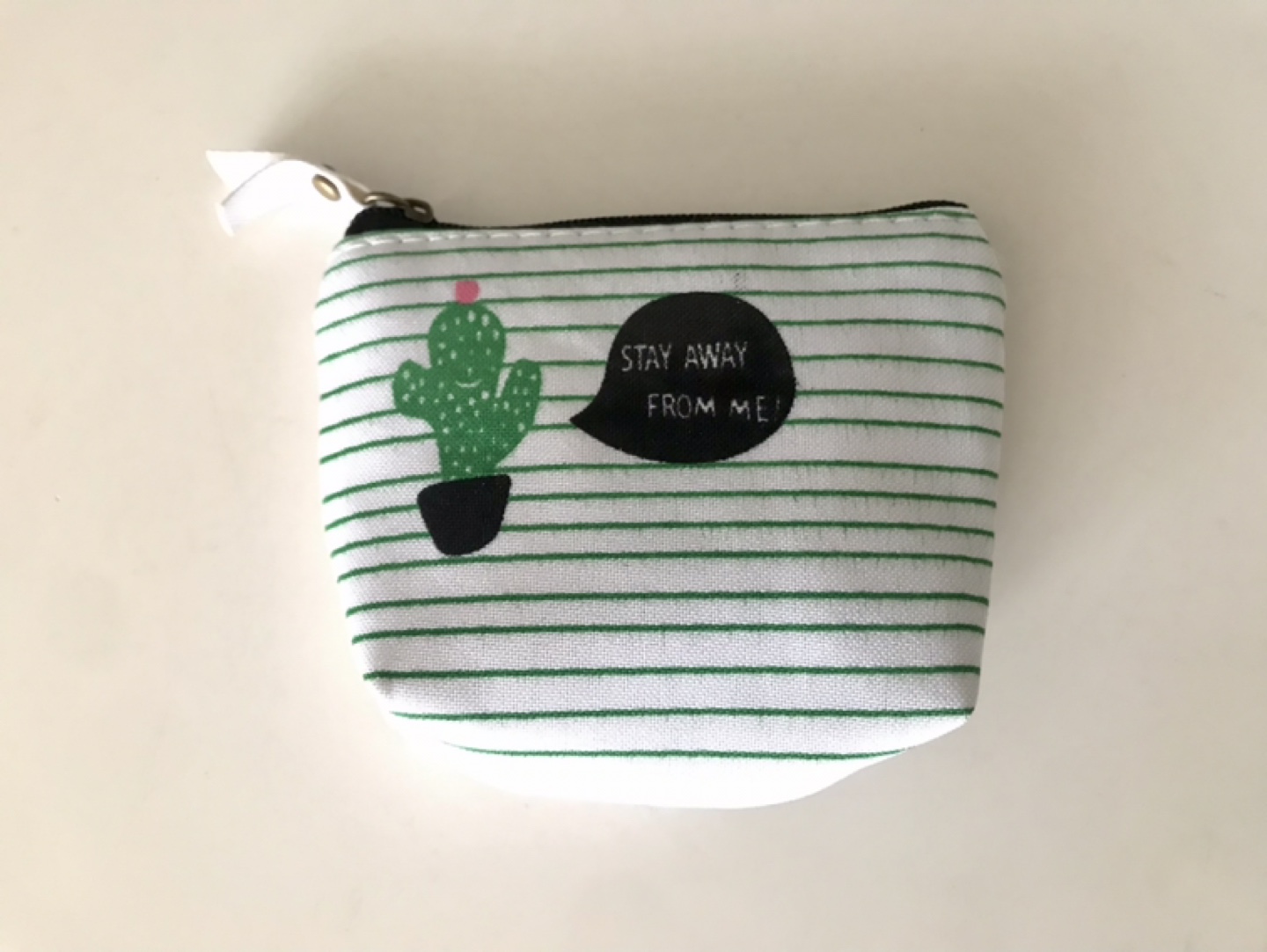 Cute Accessories Pouch with Cactus Design - photo 5