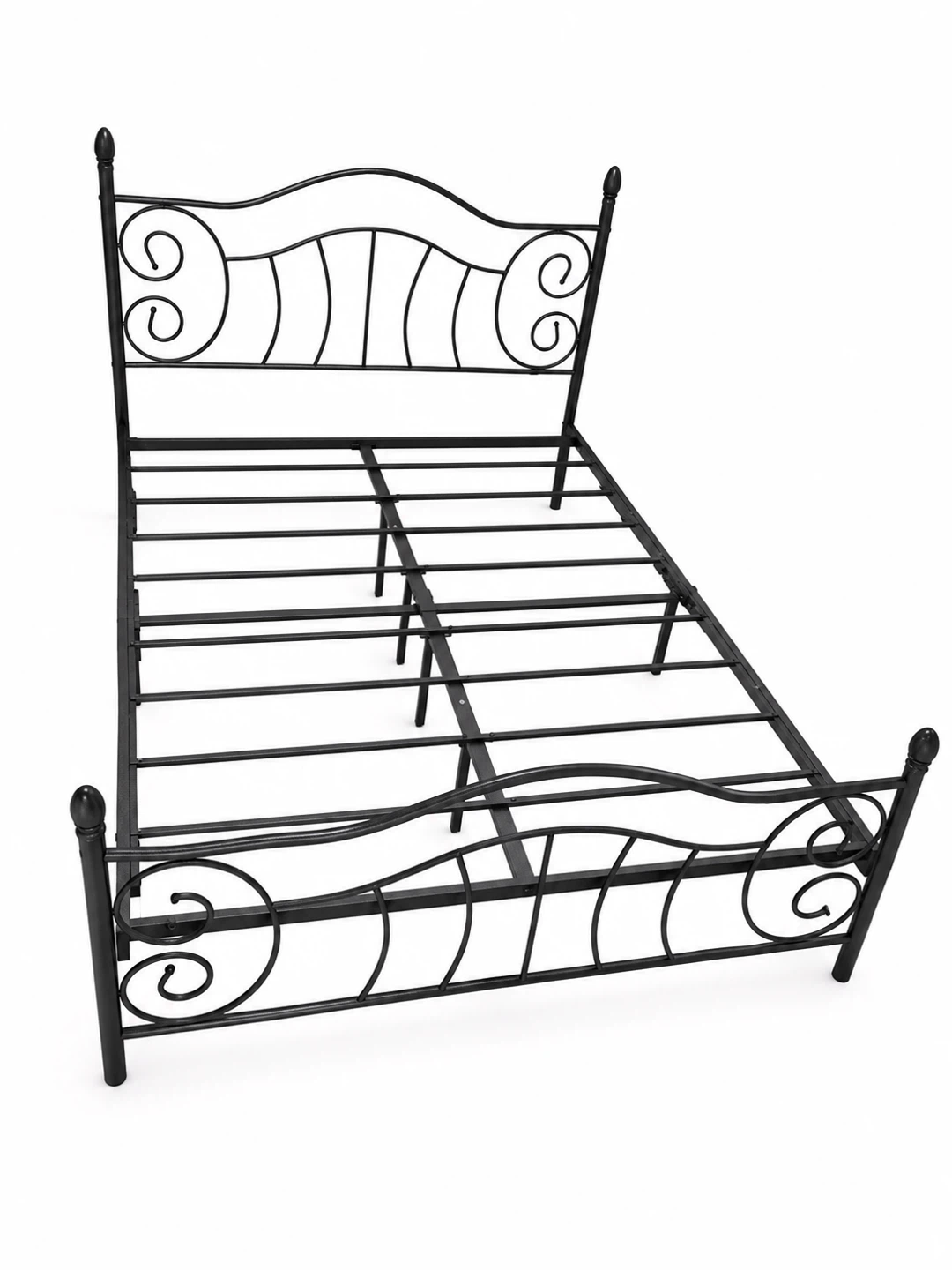 Queen Metal Bed Frame – $100 (FREE Queen Mattress Included)