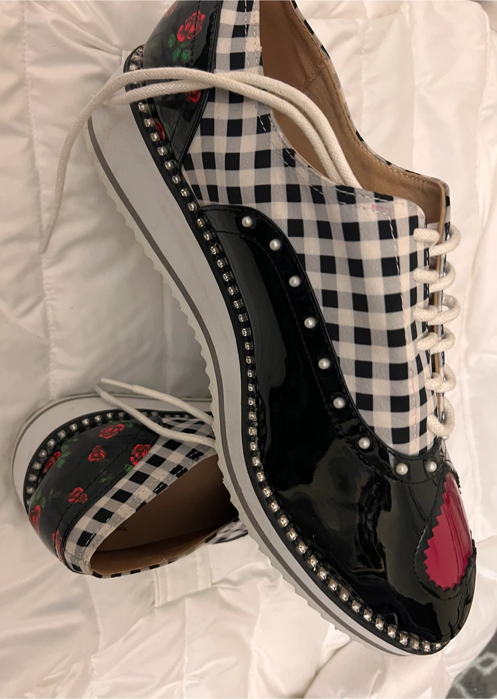 Size 10.5 Torrid x Betsey Johnson Platform Oxford Shoes - photo 4