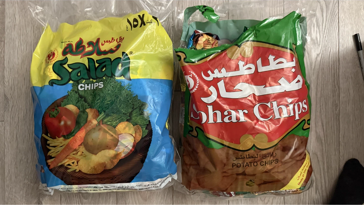 Salad Chips & Sohar Potato Chips