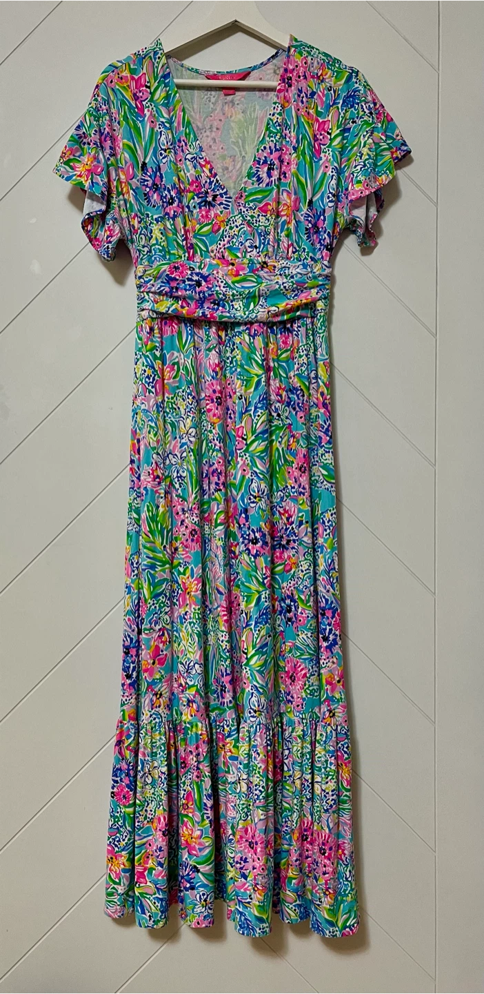 Gorgeous Lilly Pulitzer Maxi Dress Size S - photo 2