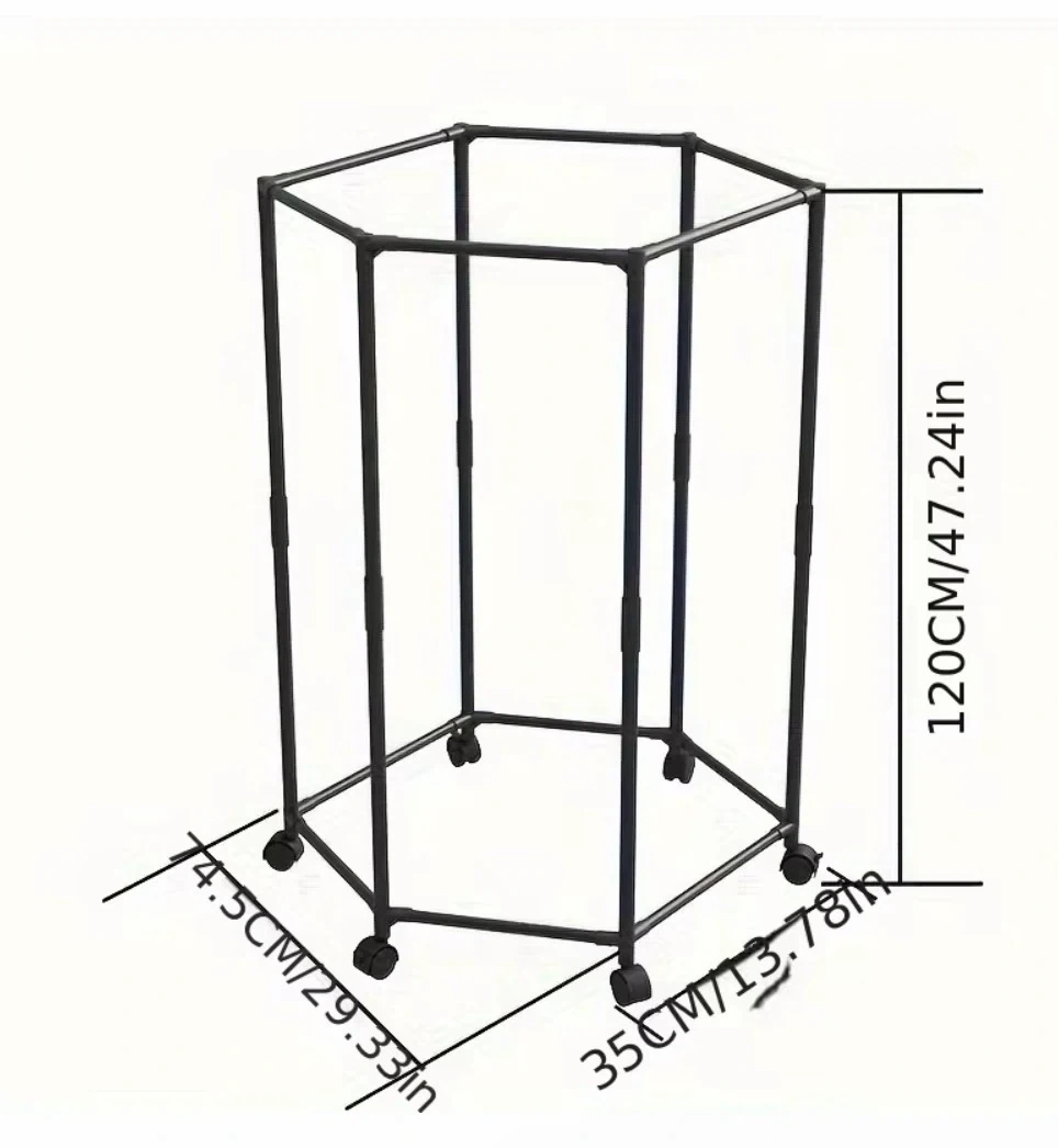 Rolling clothing rack - photo 4