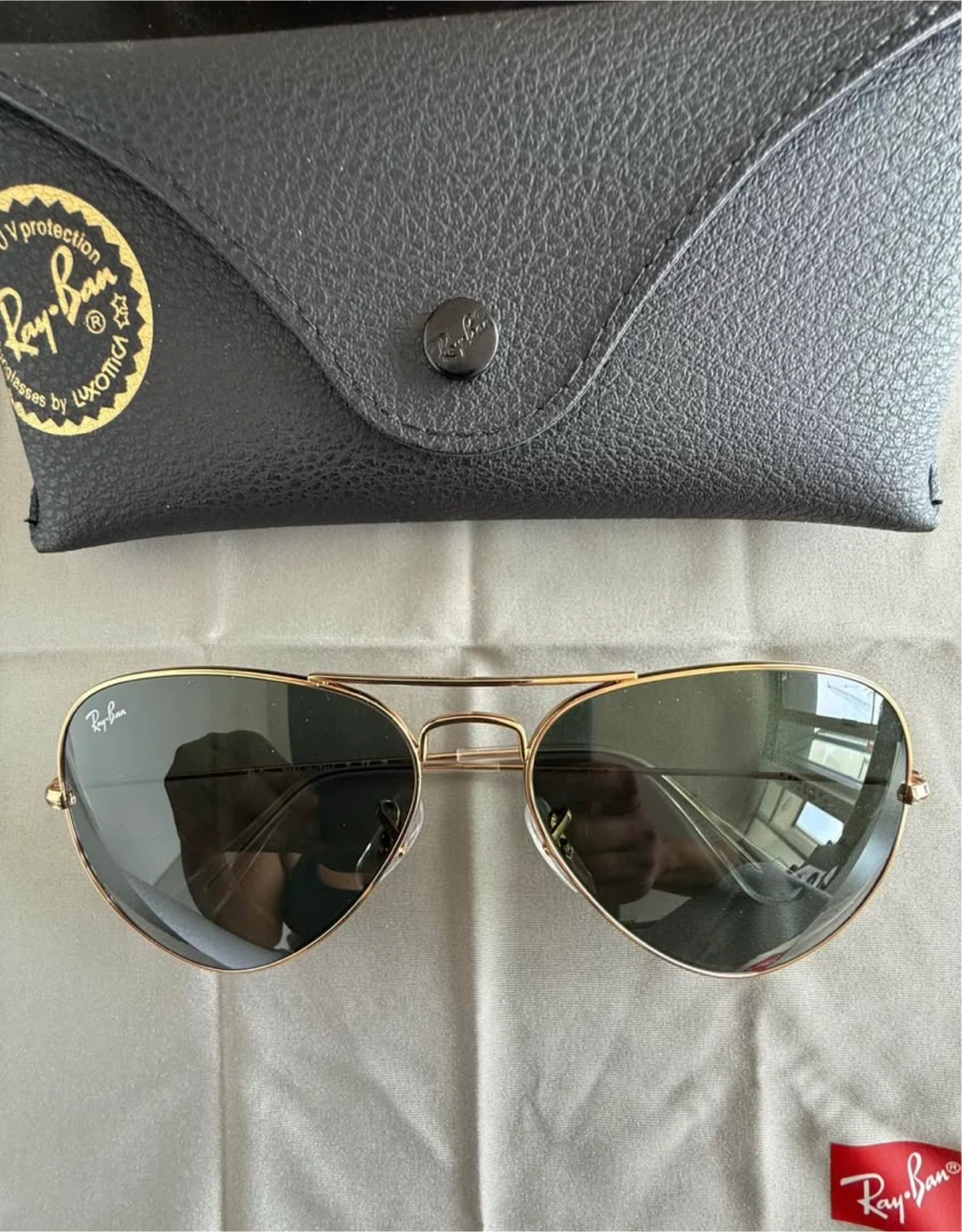 Ray-Ban ORB3025 Aviator Large Metal Sunglasses - photo 3