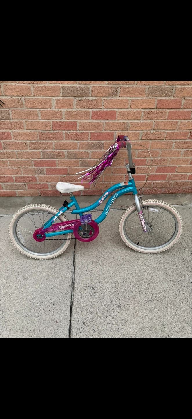 Kids Fashion Bike with Tassels - 18 inch wheels