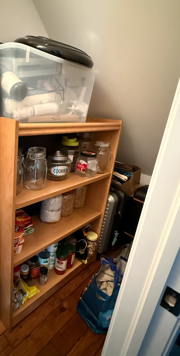 Light Brown Color Shelves