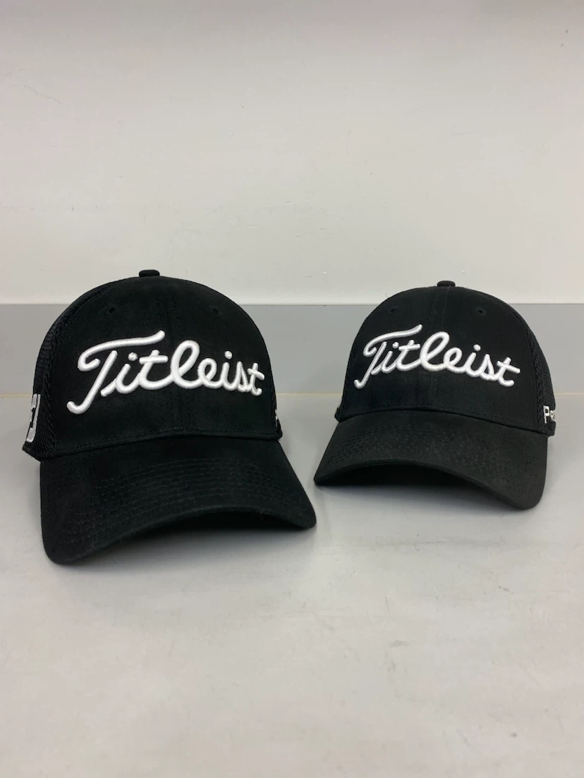 Titleist Pro V1 Black Golf Hat Cap