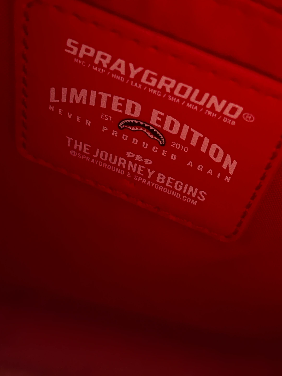 Sprayground Limited Edition "Never Produced Again" Messenger Bag - photo 5