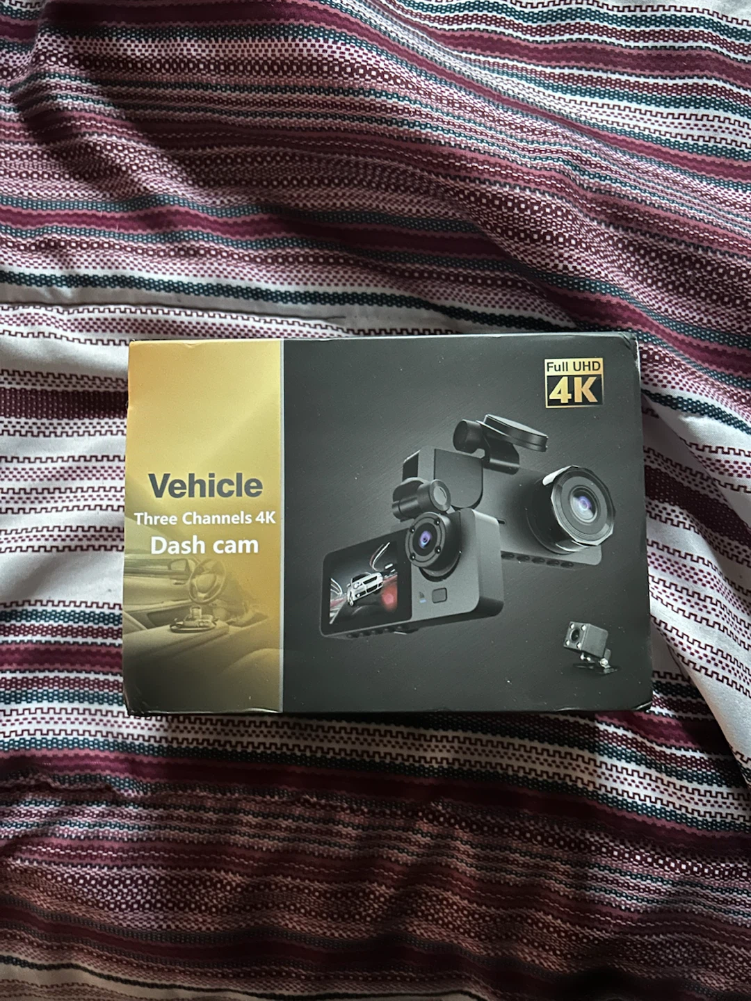 Vehicle Dash Cam - 3 Channel 4K HD Video Recording
