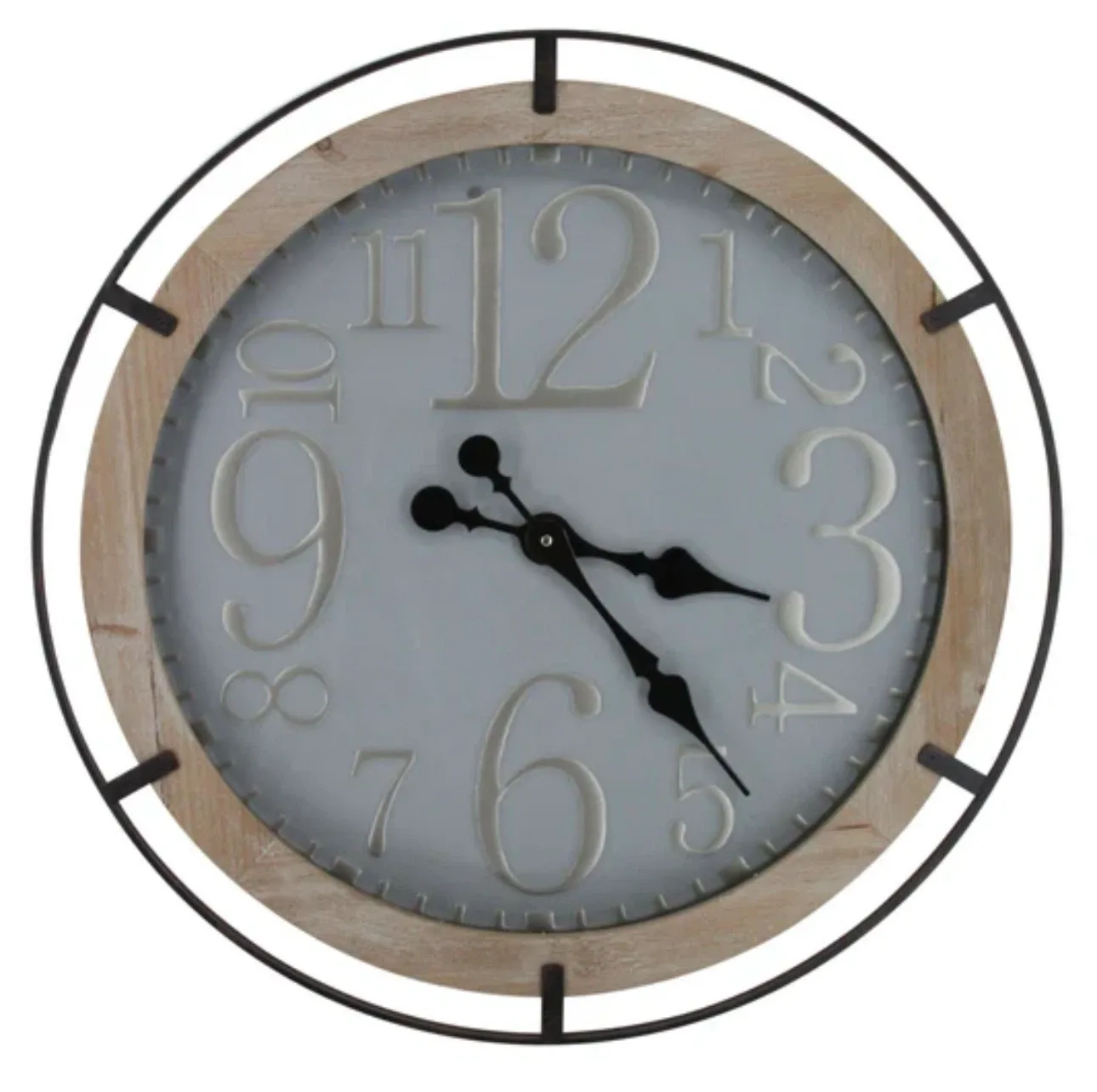 Farmhouse Style Wall Clock - photo 2