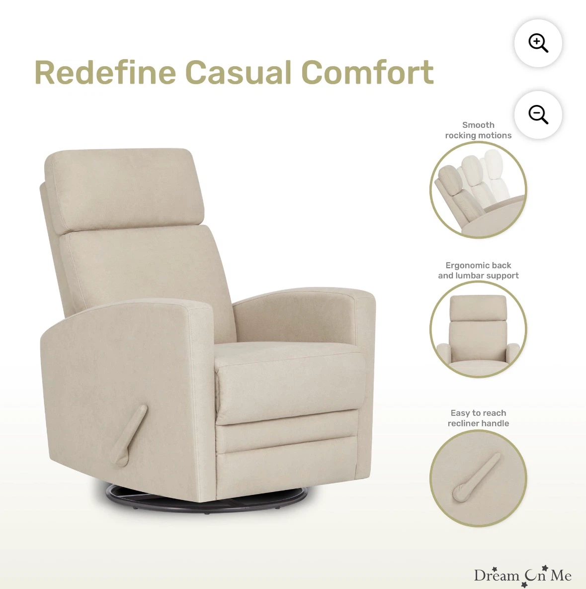 Brand New Dream On Me Nursing or Recliner Chair