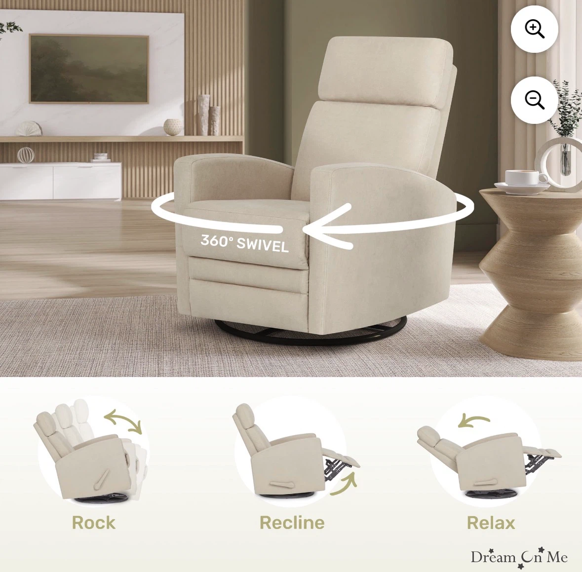 Brand New Dream On Me Nursing or Recliner Chair - photo 3