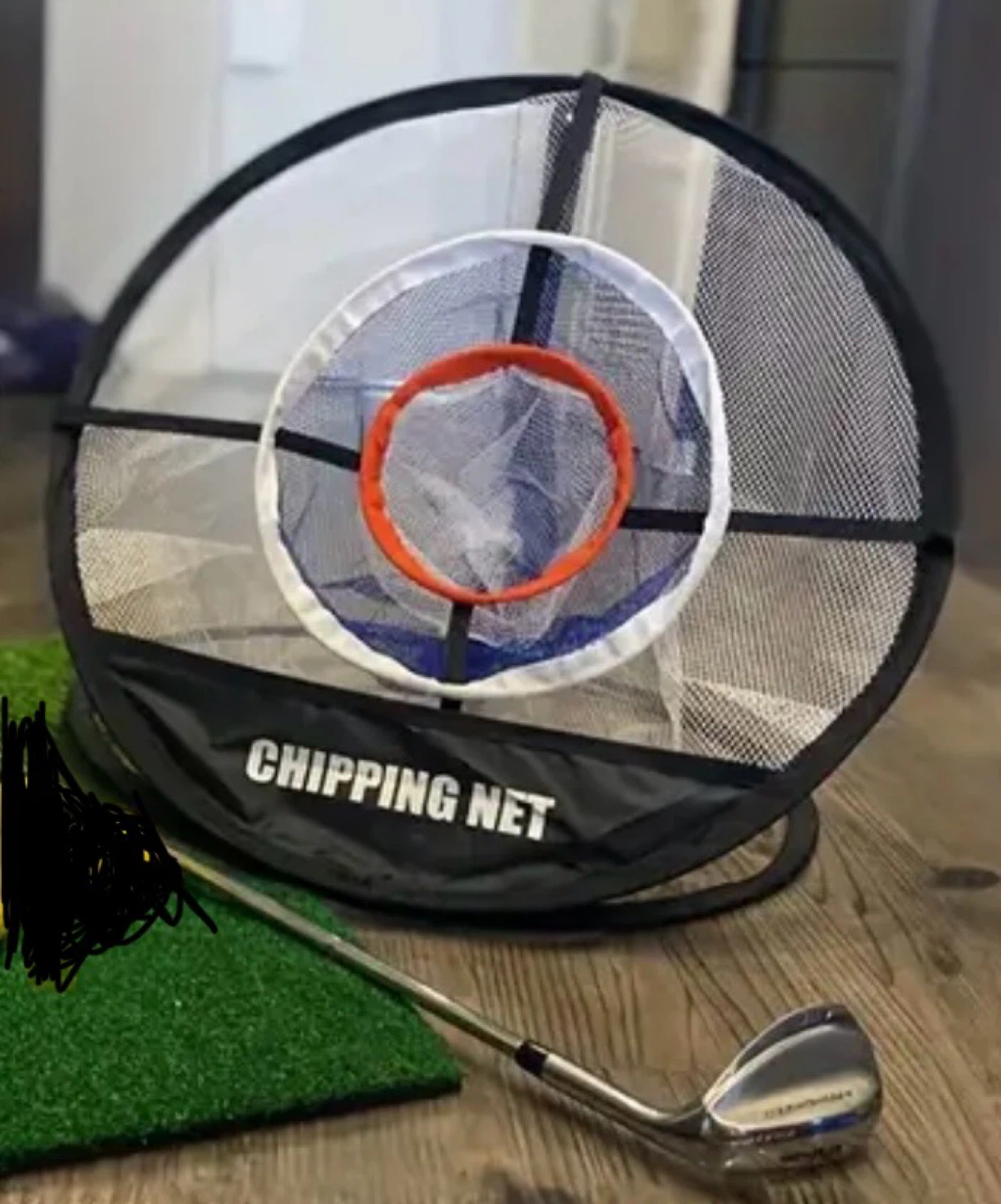 Powerbilt Golf Chipping Net and Mat Set