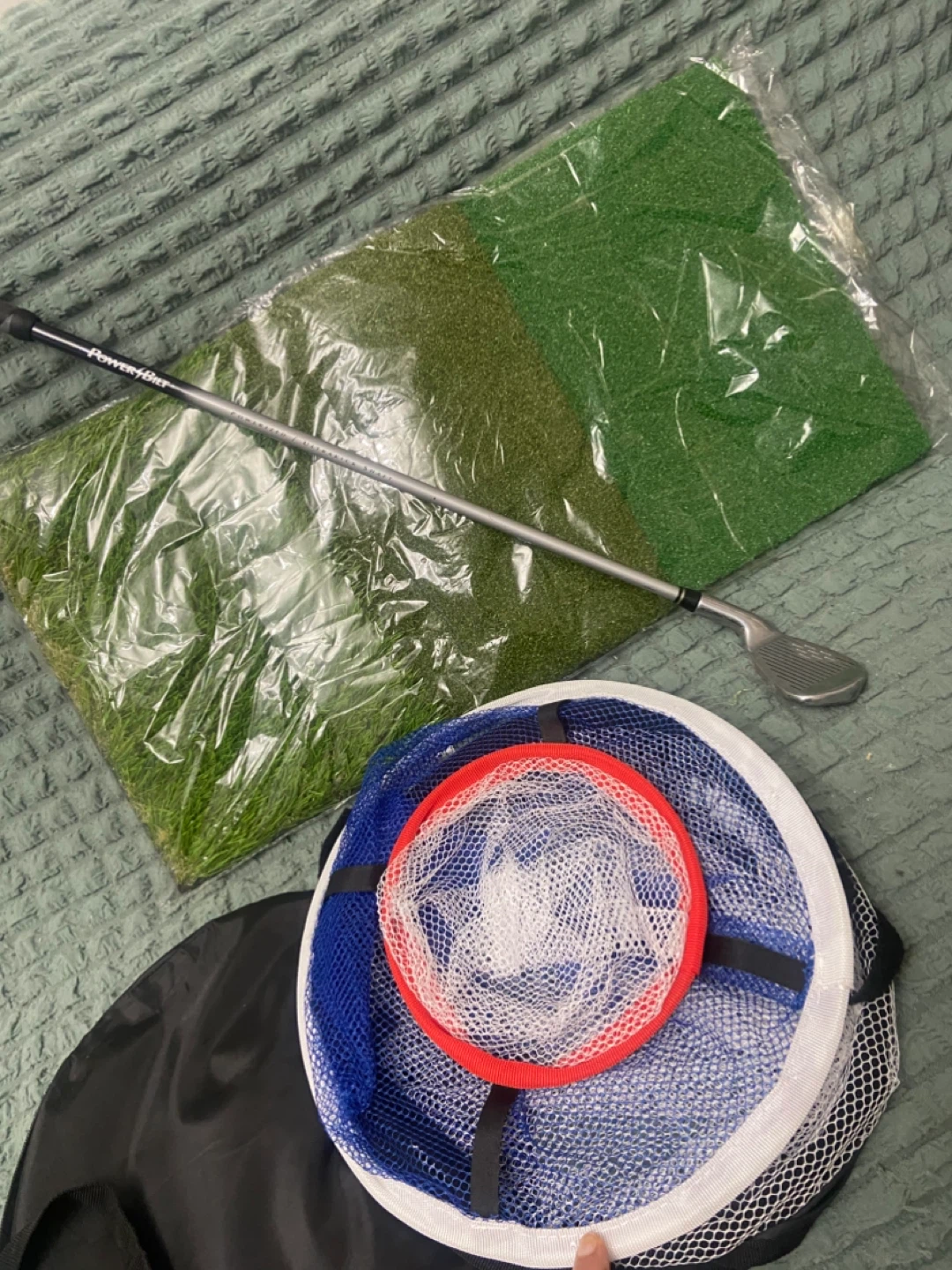 Powerbilt Golf Chipping Net and Mat Set - photo 3