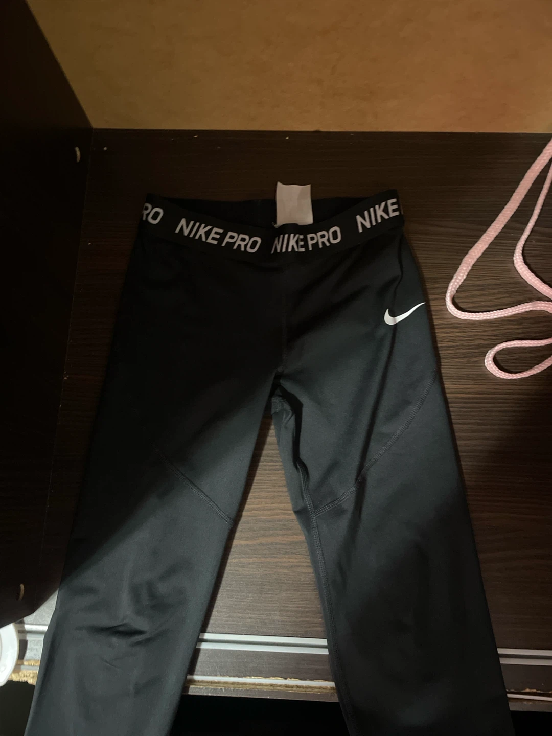 Kids Nike Pro Black Tights