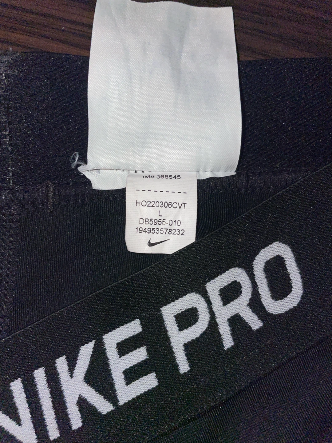Kids Nike Pro Black Tights - photo 2
