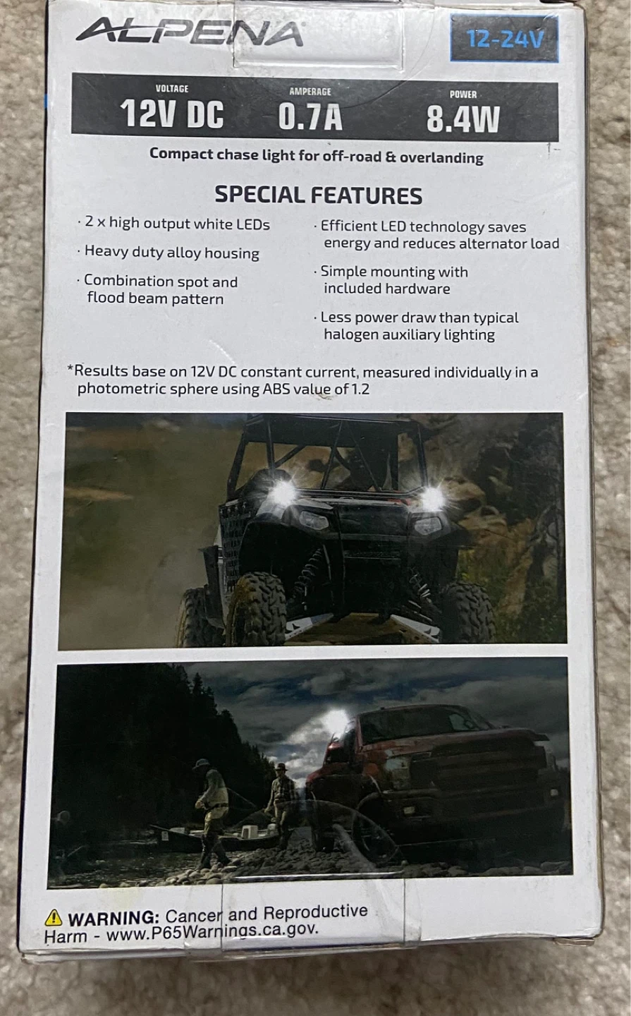 Alpena TrailFire Offroad Auxiliary Light - photo 2