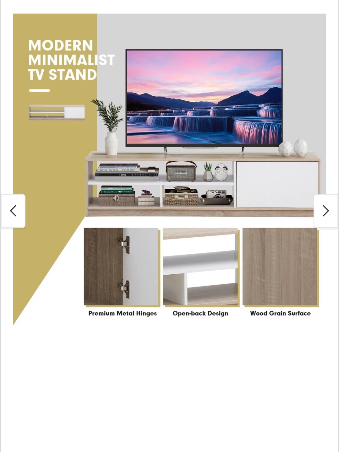Modern Minimalist TV Stand - photo 4