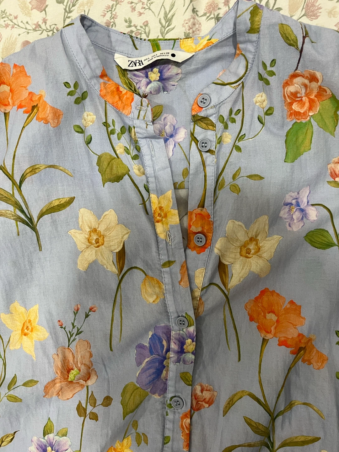 ZARA Floral Maxi Dress