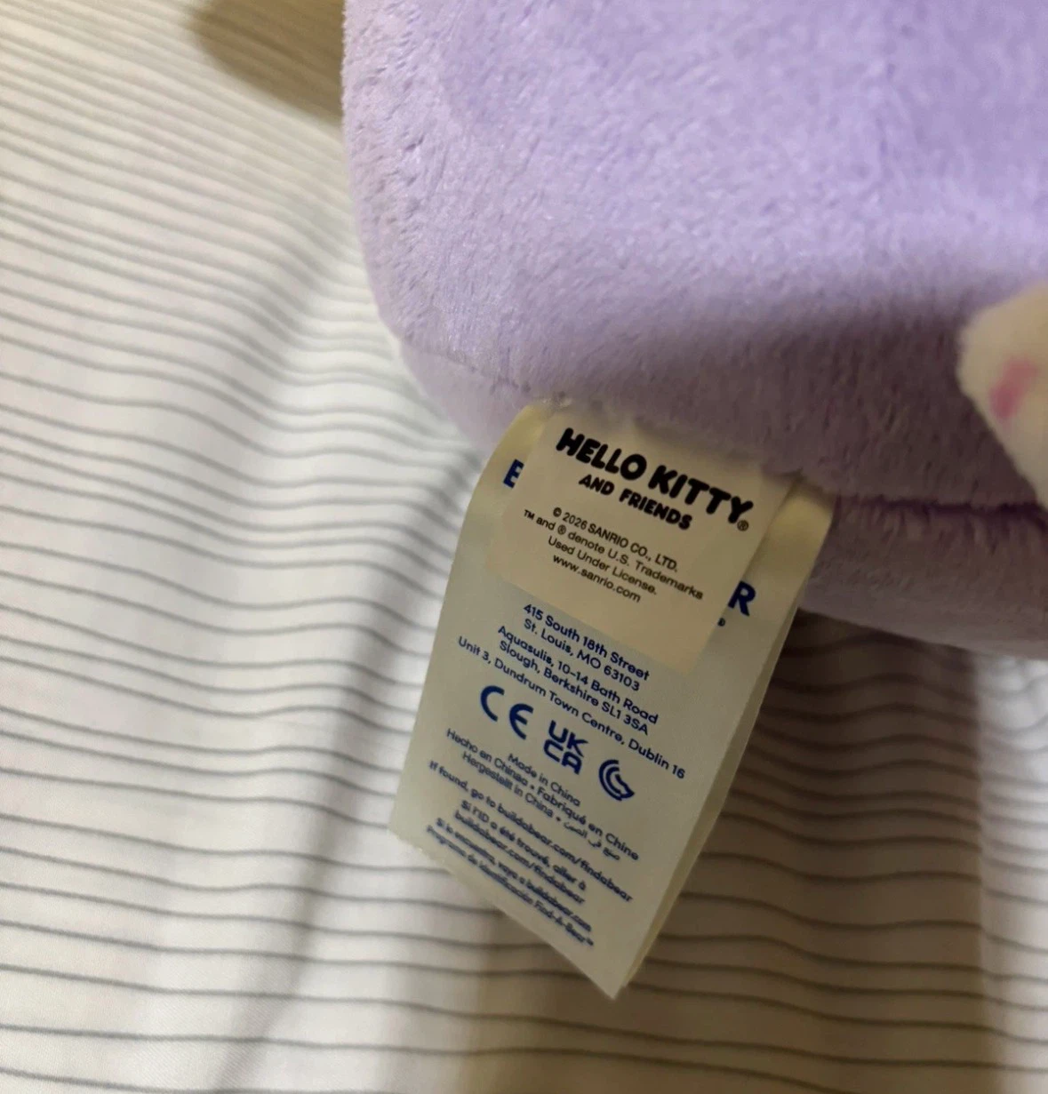 New with tag hello kitty build a bear - photo 4