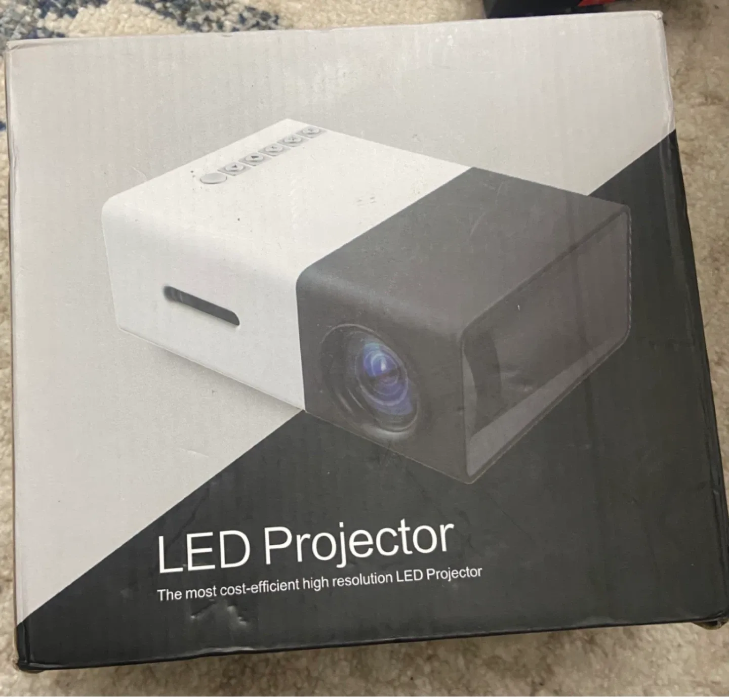 Mini LED Projector with Remote