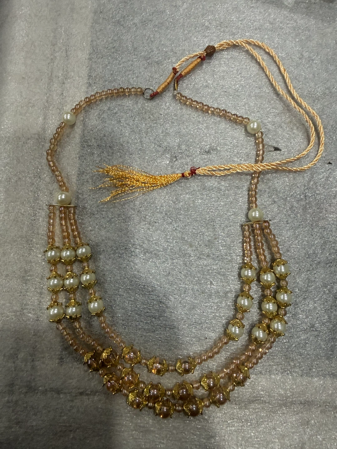 Multi-strand Beaded Necklace - photo 4