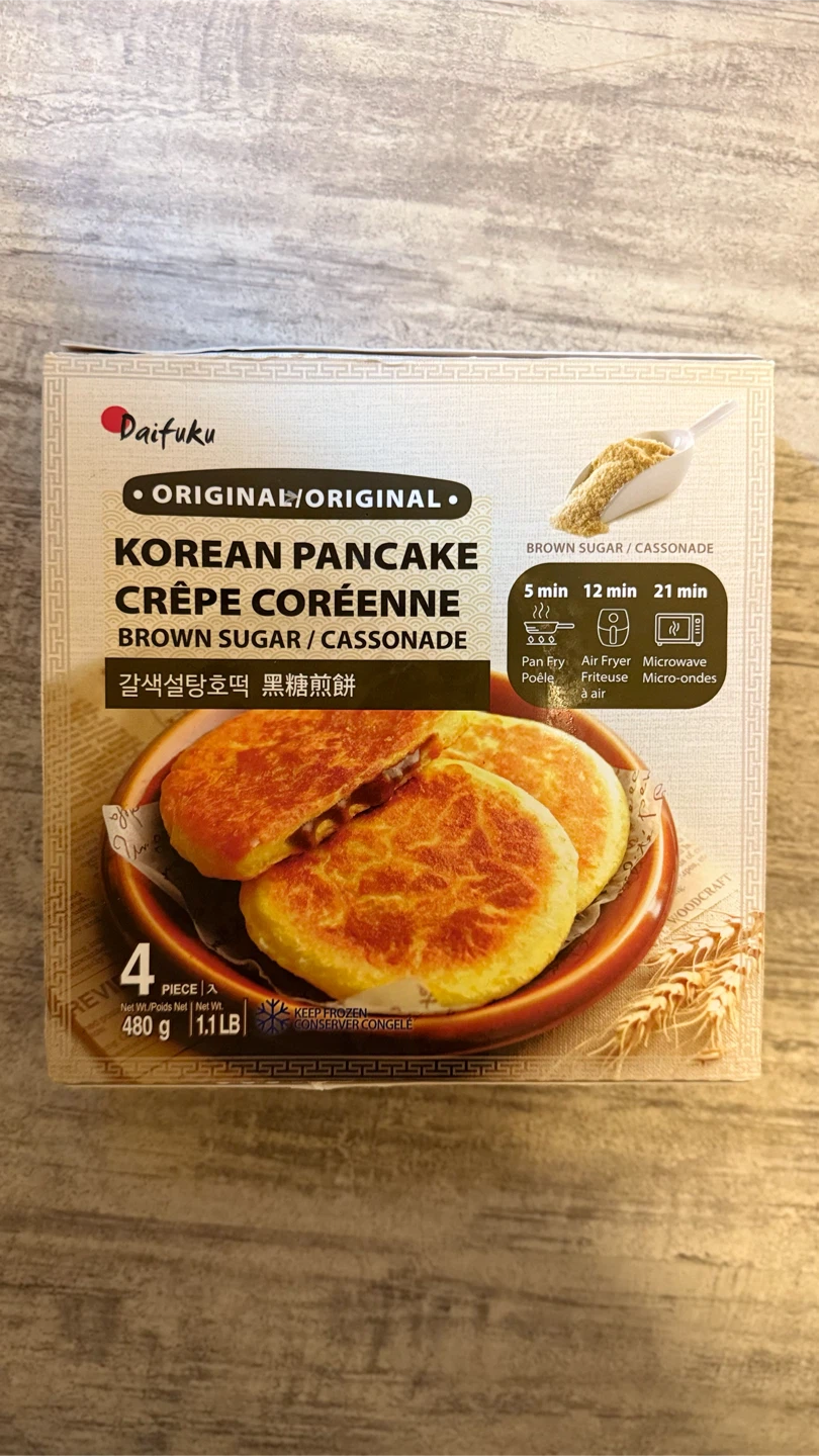 Daifuku Original Korean Pancake Brown Sugar Cassonade