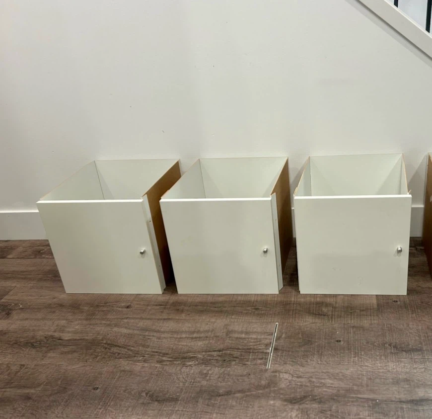 IKEA KALLAX insert doors x3 for 30