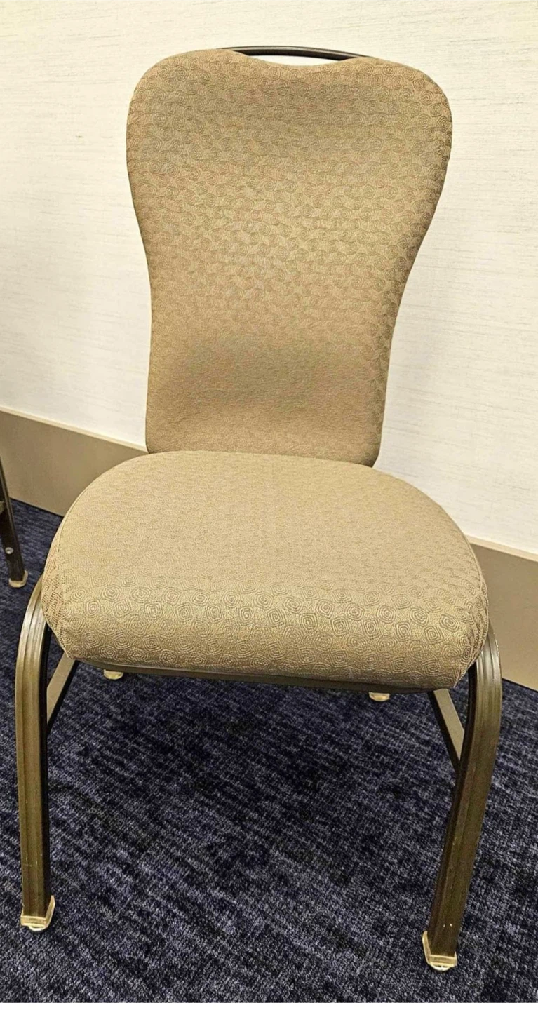 40 Tan Upholstered Banquet Chair
