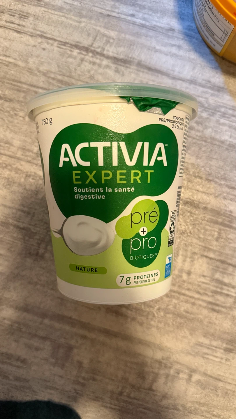 Activia Expert Nature Yogurt 750g