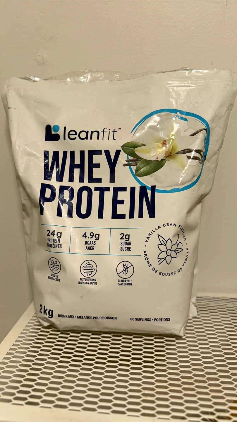 LeanFit Whey Protein - Vanilla Bean