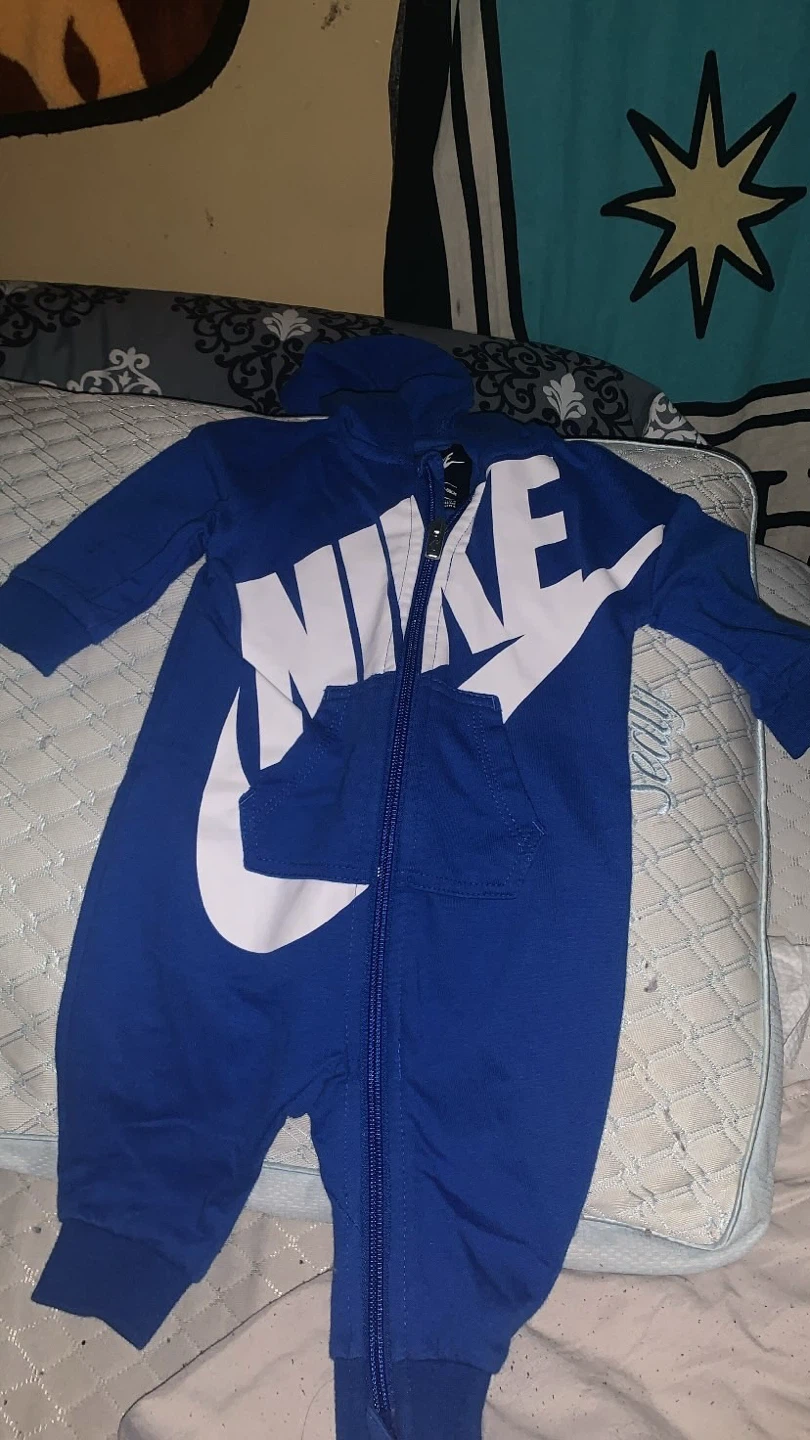 Nike Baby Blue All-in-One Snowsuit