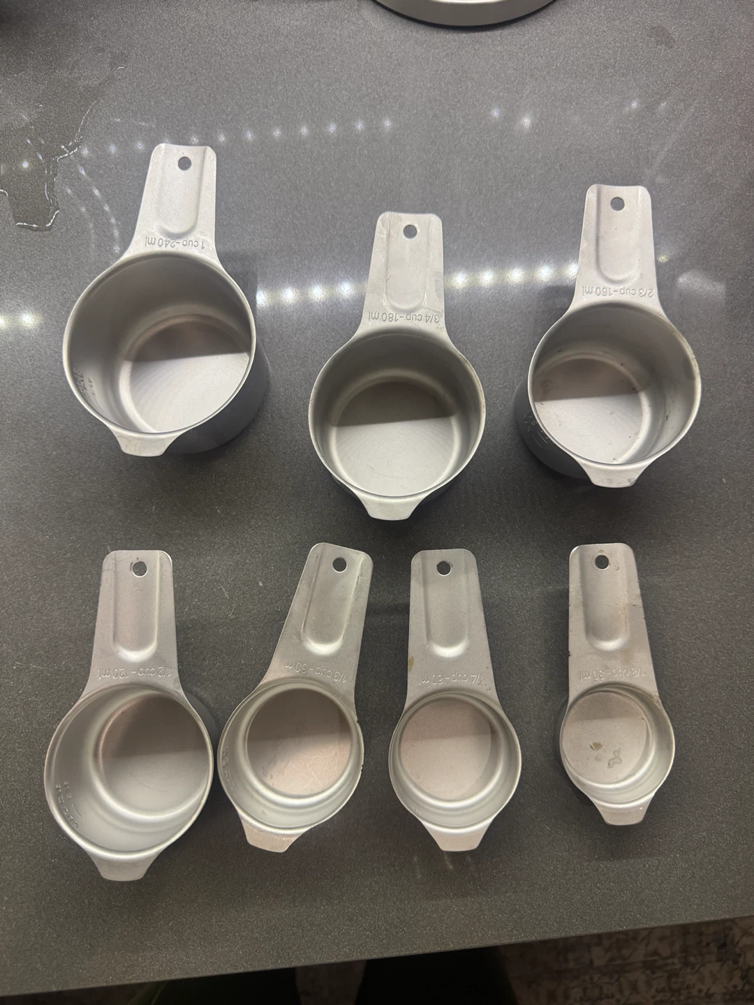 Stainless Steel Measuring Cups Set