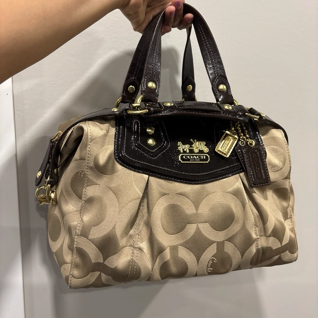 Vintage Coach Signature  Satchel and Wallet Set - photo 2