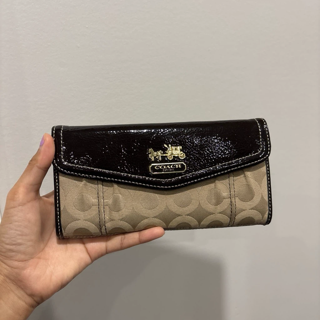 Vintage Coach Signature  Satchel and Wallet Set - photo 3