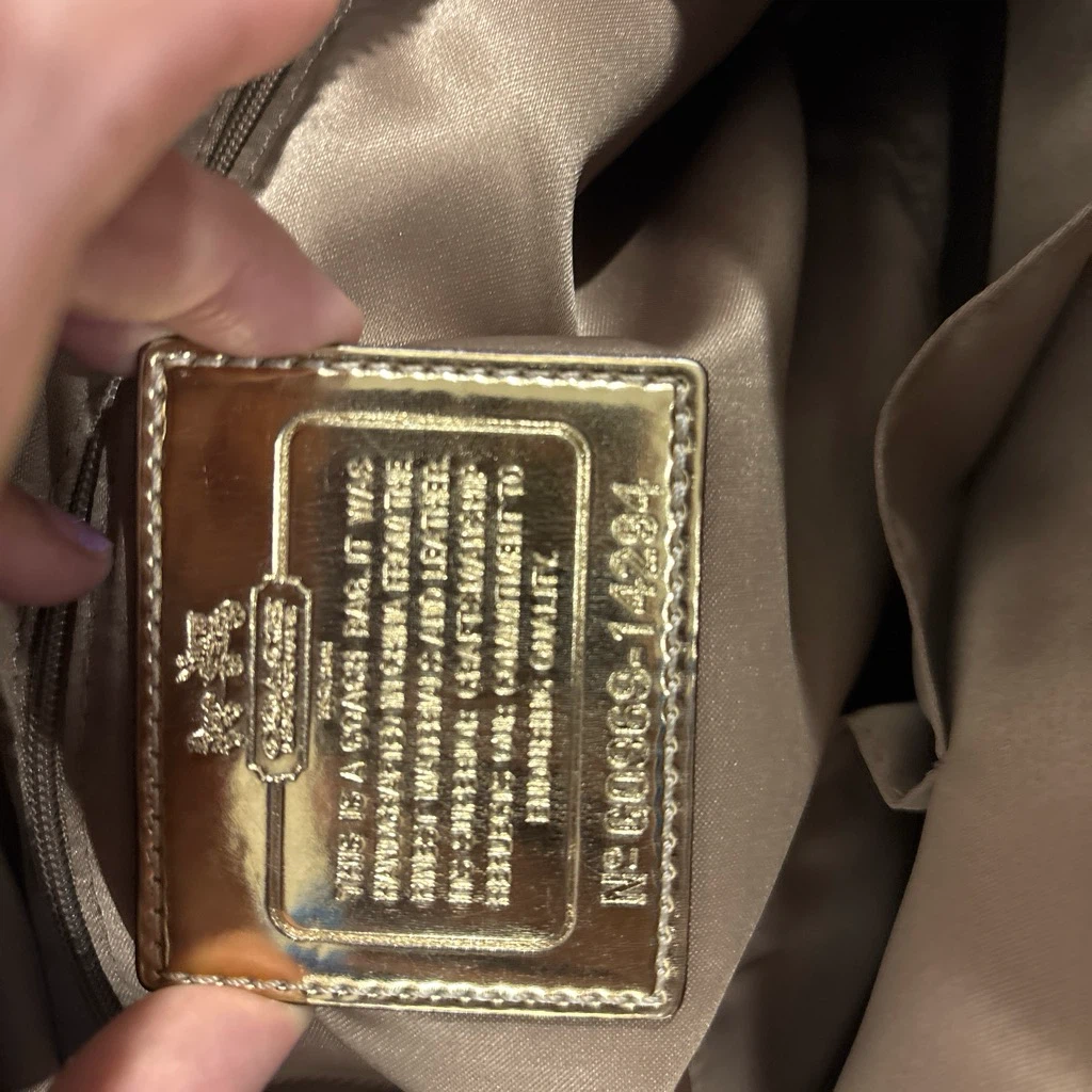 Vintage Coach Signature  Satchel and Wallet Set - photo 4