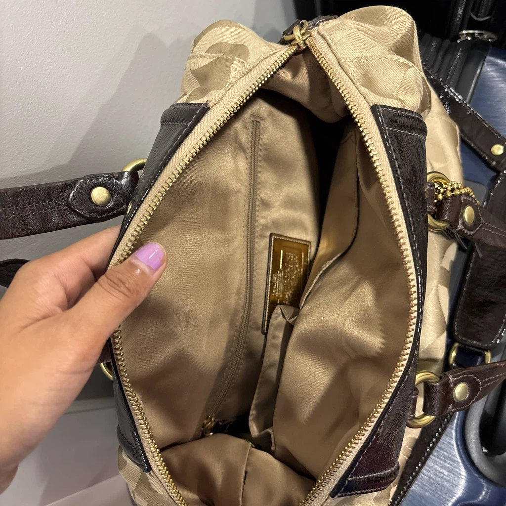 Vintage Coach Signature  Satchel and Wallet Set - photo 5