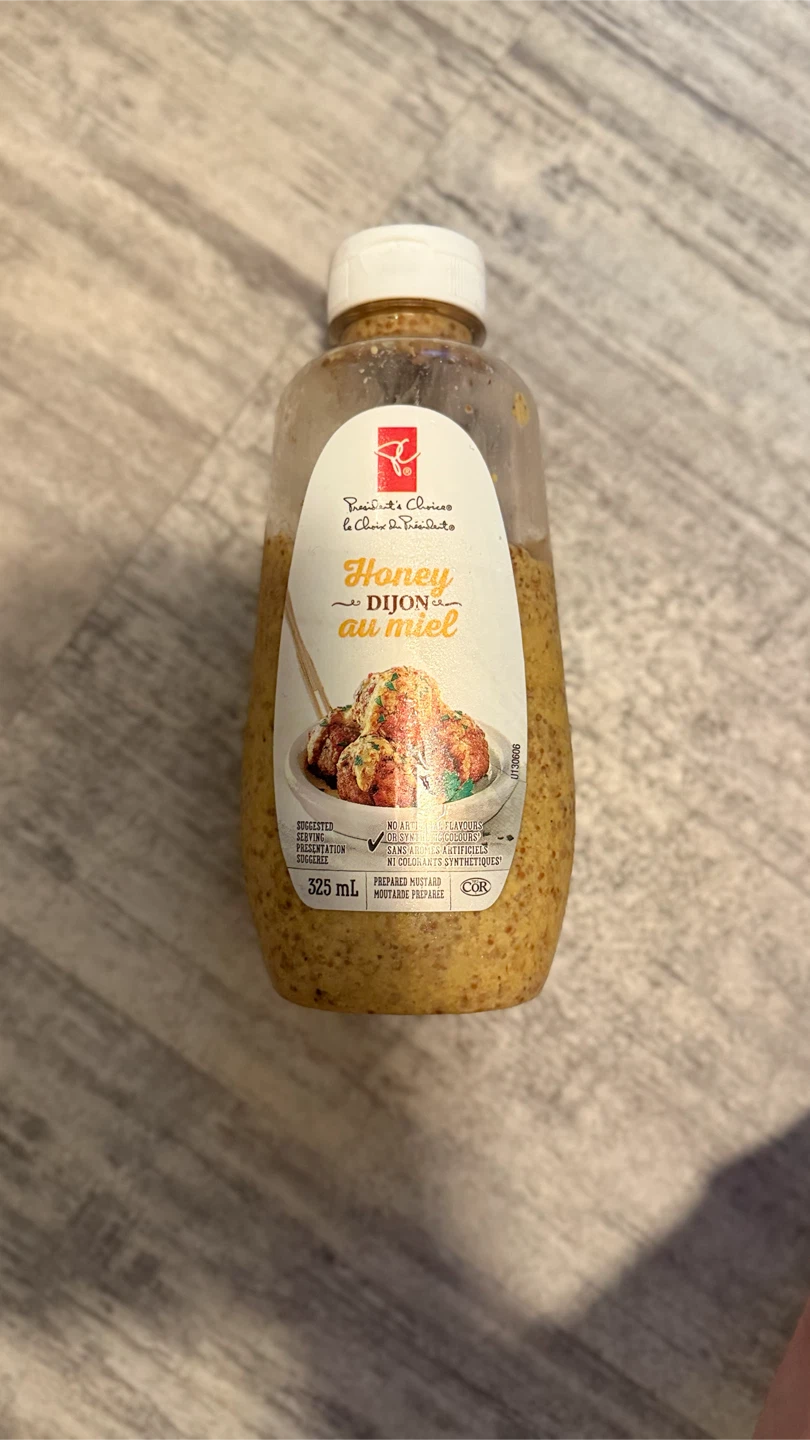 President's Choice Honey Dijon Mustard 325 mL